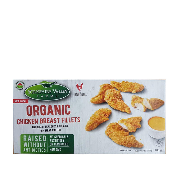 Organic Chicken Breast Fillets 480g
