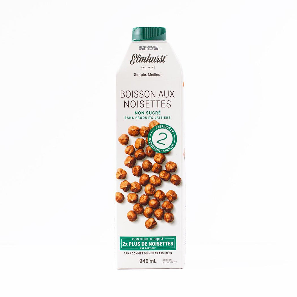 Lait de noisette non sucré 946 ml