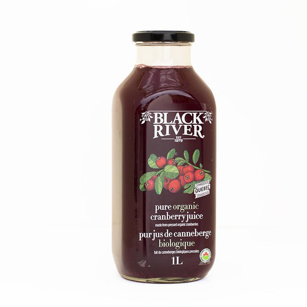 Jus de canneberge biologique 100% pur 1L