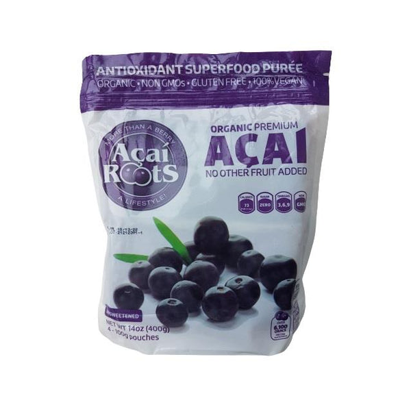 Purée d'açaï biologique - non sucrée 400g