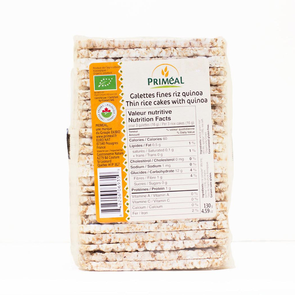 Rice cakes with Quinoa 130g