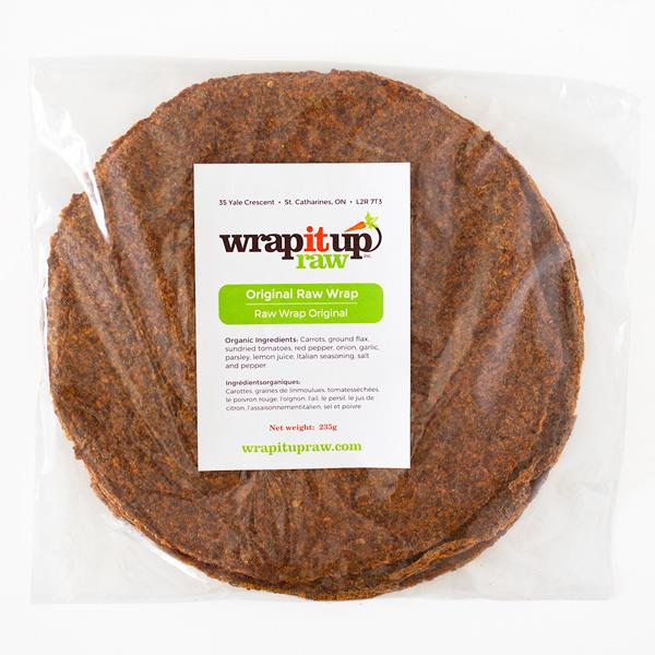 Original Raw Vegan Wraps 235g